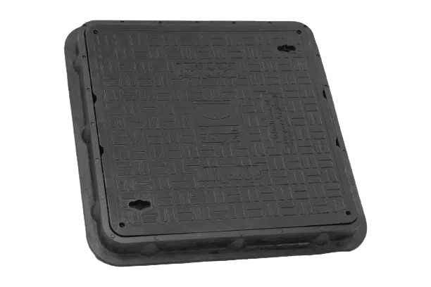 غطاء غرفة تفتيش GRP مربع مقاس 70 * 70 - Square Manhole Covers GRP 70 * 70 cm